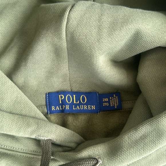 Polo by Ralph Lauren Green Hoodie for Men 
Cotton-Blend Polo Bear Hoodie NWOT - Picture 4 of 9